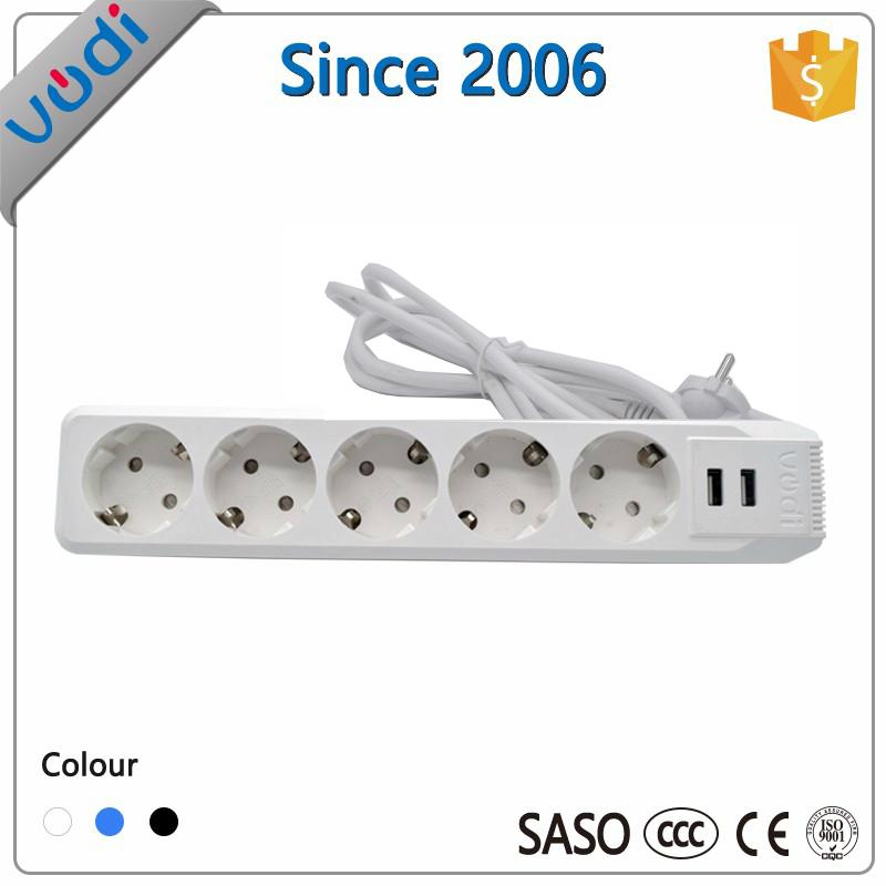 Universal socket extension cord power strip