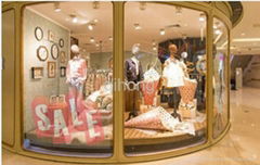 P20 Indoor Glass Transparent LED Display for Window of Shop Advertising