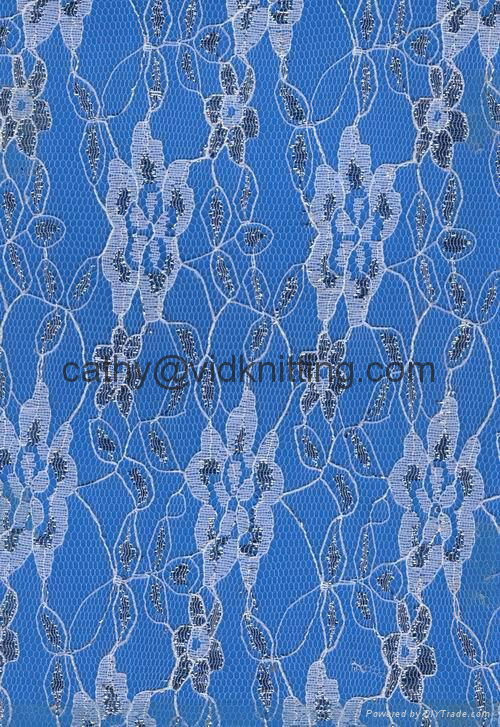 Metalic / Lurex Galloon Lace Fabrics for Lady Gown 3