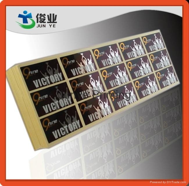 Glossy Silver Printed Stickers for Water Purified Equipments 2