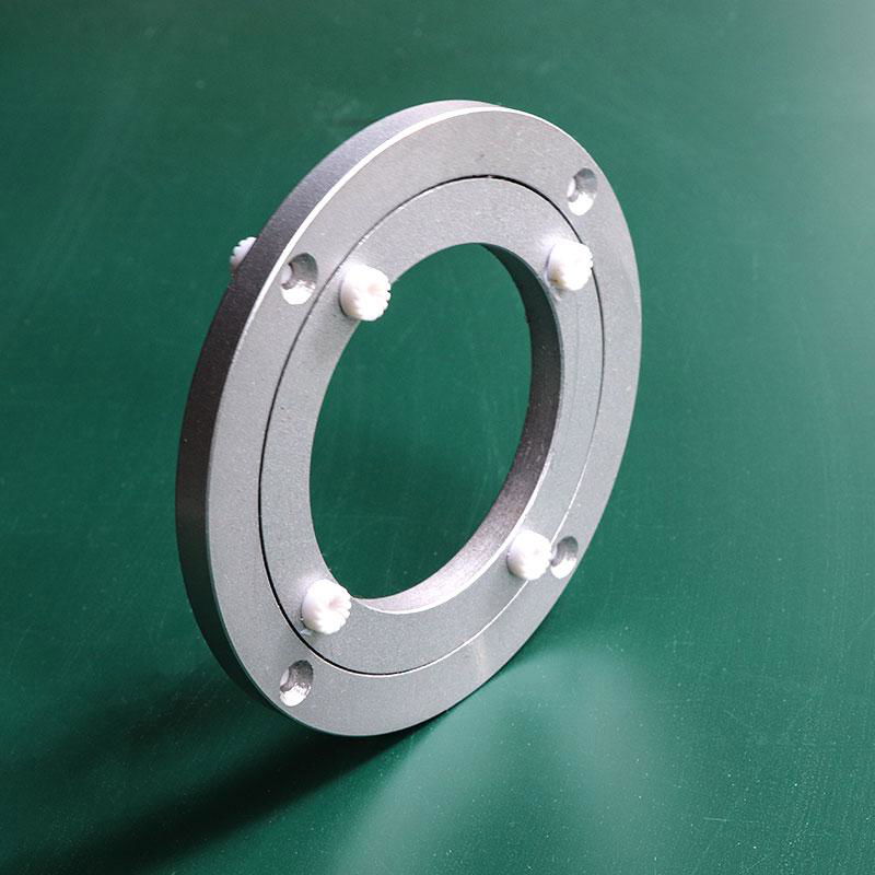 12 inch 300mm Aluminum Lazy Susan Bearing Swivel Plate Hardware for Dining-Table 3