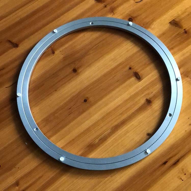 20 inch Aluminium double ring lazy susan bearing Funiture Hardware 2
