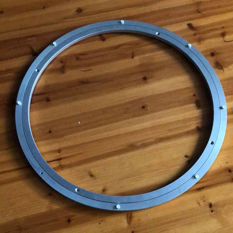 600mm Aluminium Swivel Plate Slewing Swivel bearing For Furniture Parts 2