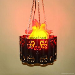 Professional Fake LED RGB Flame Light Decorative Party