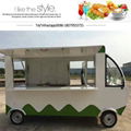 Foctory Design Food cart street food kiosk food booth mobile snack car towable i 3