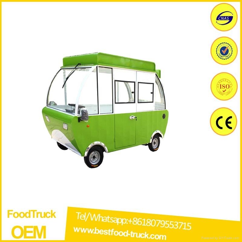 Street food bike new cargo frying mobile canteen van