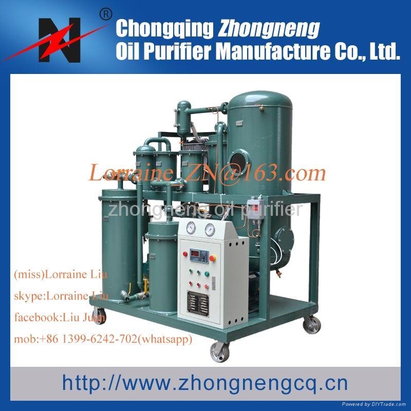 Double-Stage Highly Effective Vacuum Insulating Oil Purifier Series ZYD 2