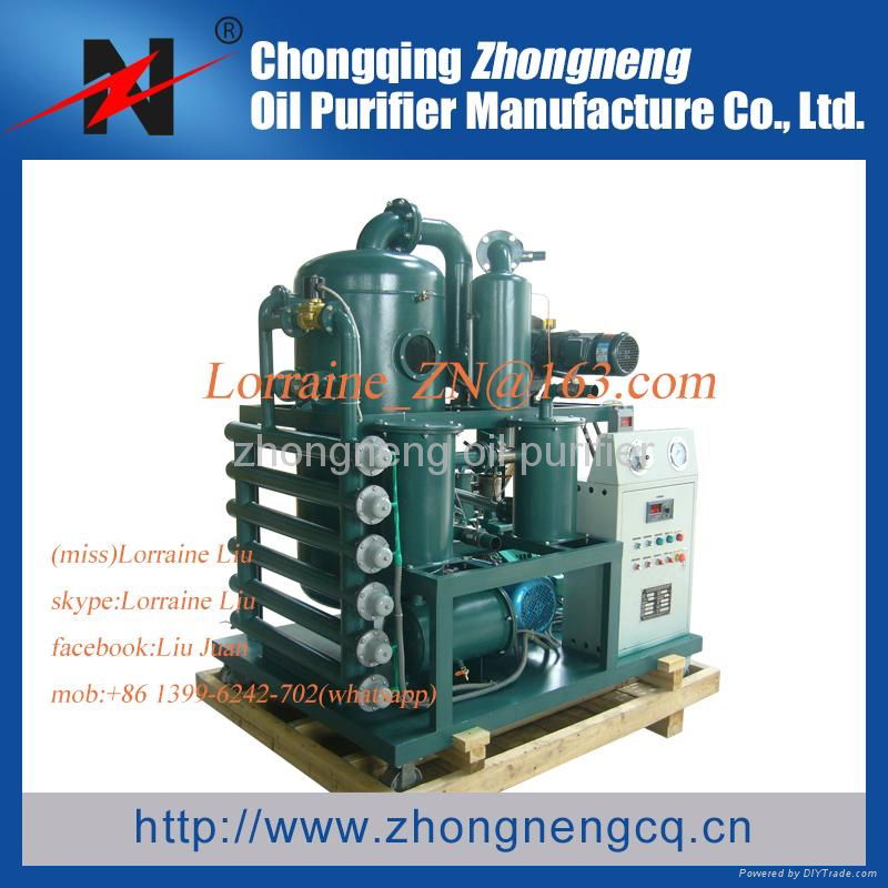 Double-Stage Highly Effective Vacuum Insulating Oil Purifier Series ZYD 5