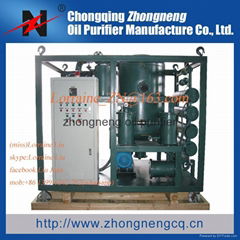 Double-Stage Vacuum Automation Insulation Oil Purifier Series ZYD-A