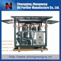 Double-Stage Vacuum Insulating Oil Regeneration Purifier Series ZYD-I TT