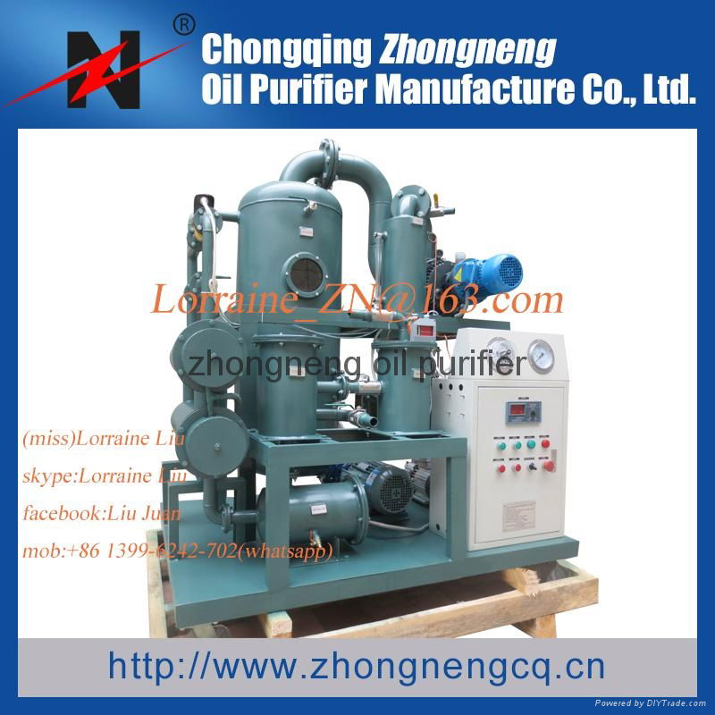 Zhongneng Vacuum Lubricating Oil Purifier Series TYA