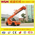 10 tons diesel crane for unloading marble slab 4