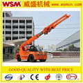 10 tons diesel crane for unloading marble slab 5