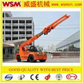 12 tons telescopic boom forklift truck for unloading container 3