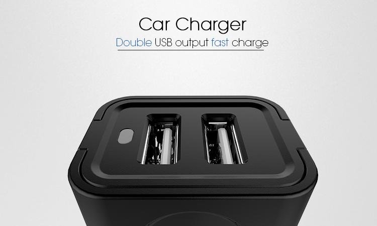 Veaqee manufacturer Dual usb car charger QC 3.0 PIN car mobile charger supplier