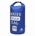 Outdoor waterproof Dry bag 30Ligh quality polyester travel foldable backpack 1