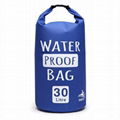 Outdoor waterproof Dry bag 30Ligh quality polyester travel foldable backpack 4
