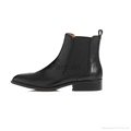 Parrcen New Style for Womens Black Flat Ankle Boots