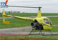 Robinson R22 two-bladed, single-engine light utility helicopter