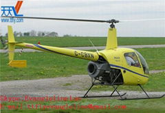 Robinson R22 two-bladed, single-engine light utility helicopter