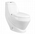 washdown p-trap 180mm rouhing-in one pcs toilet 