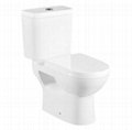 washdown two  piece toilet water closet for South America market 