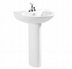 popular pedestal wash basin wash hand sink bathroom sink 