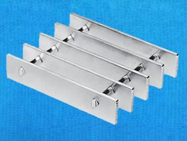 Swage-locked Grating - Aluminum Permanent Structure