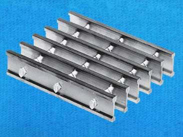 Swage-locked Grating - Aluminum Permanent Structure 3