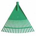 1 Cavity or 2 Cavities Plastic Garden Rake Mould  2