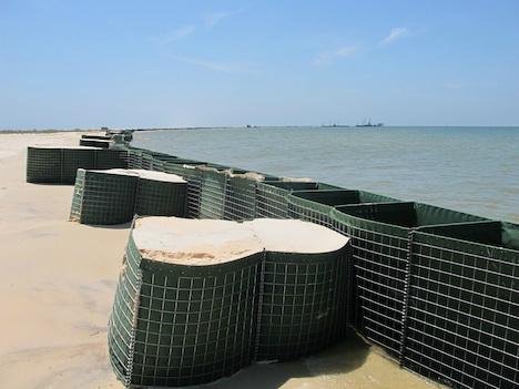 5mm wire diameter hesco flood barrier cost supplier in China