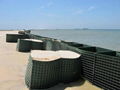 5mm wire diameter hesco flood barrier cost supplier in China