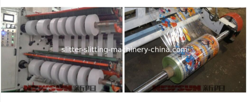 High-speed paper slitting machine and rewinding for 25-120g/m2 cigarette paper  3
