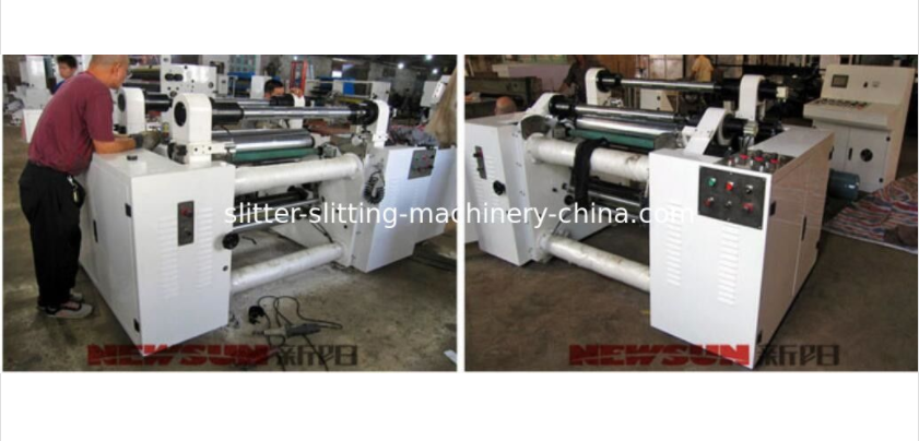 High-speed paper slitting machine and rewinding for 25-120g/m2 cigarette paper  2