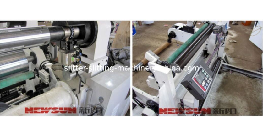 High-speed paper slitting machine and rewinding for 25-120g/m2 cigarette paper 