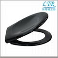 High Quality Soft Close Black Toilet Seat 1