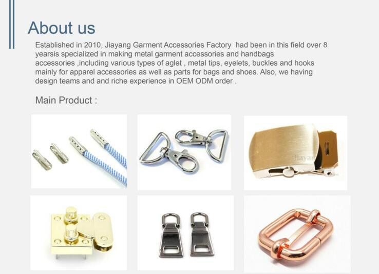 jiayang metal shoelace end cap shoelace end cap factory A036 (China Manufacturer) Shoes