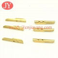 jiayanag factory price gold metal T tip Barb For elastic cord 