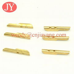 jiayanag factory price gold metal T tip Barb For elastic cord 