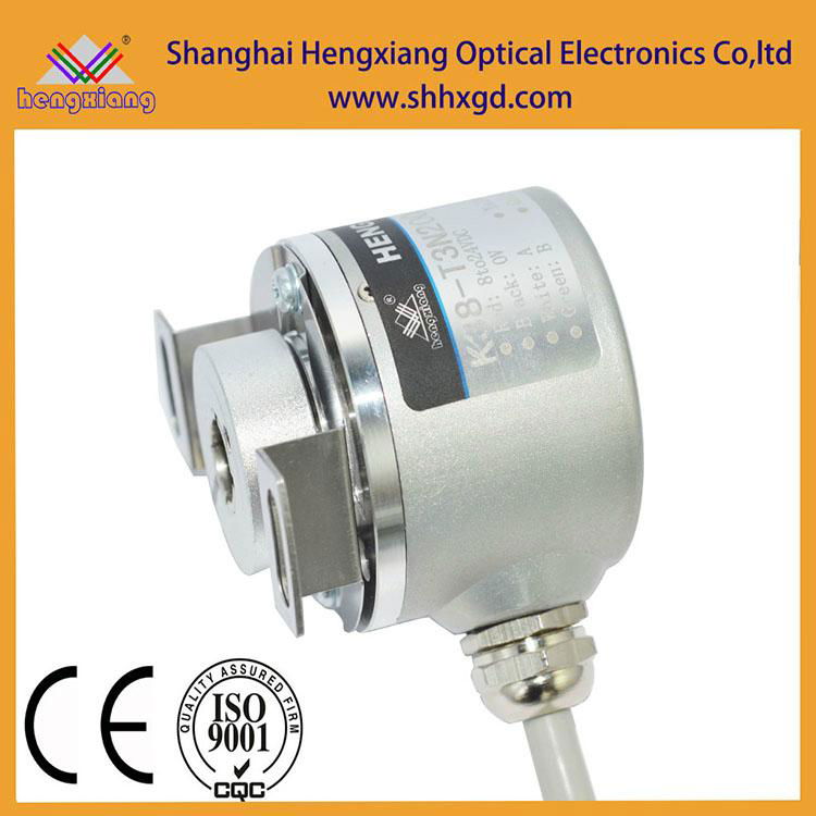 K38 hollow shaft rotary encoder optical encoder 1000ppr 2000ppr 3