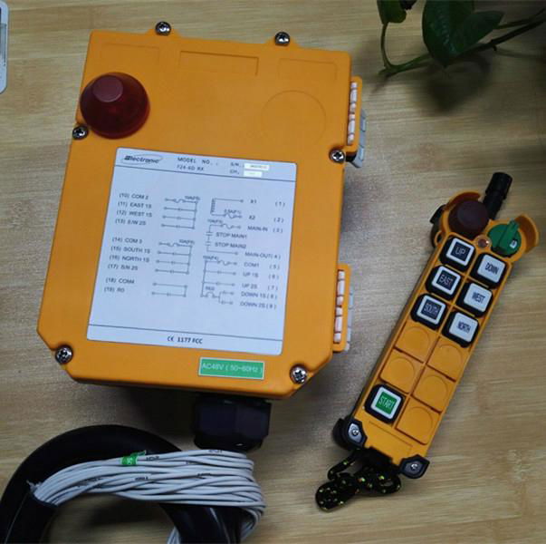 Industrial Wireless Remote Control Bridge Crane F24-6D 2