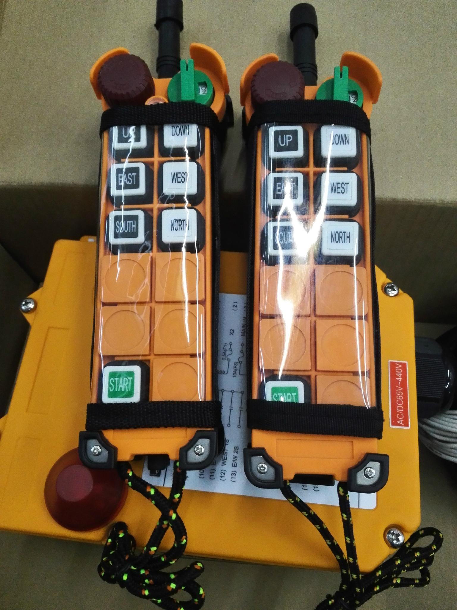 Industrial Wireless Remote Control Bridge Crane F24-6D 5