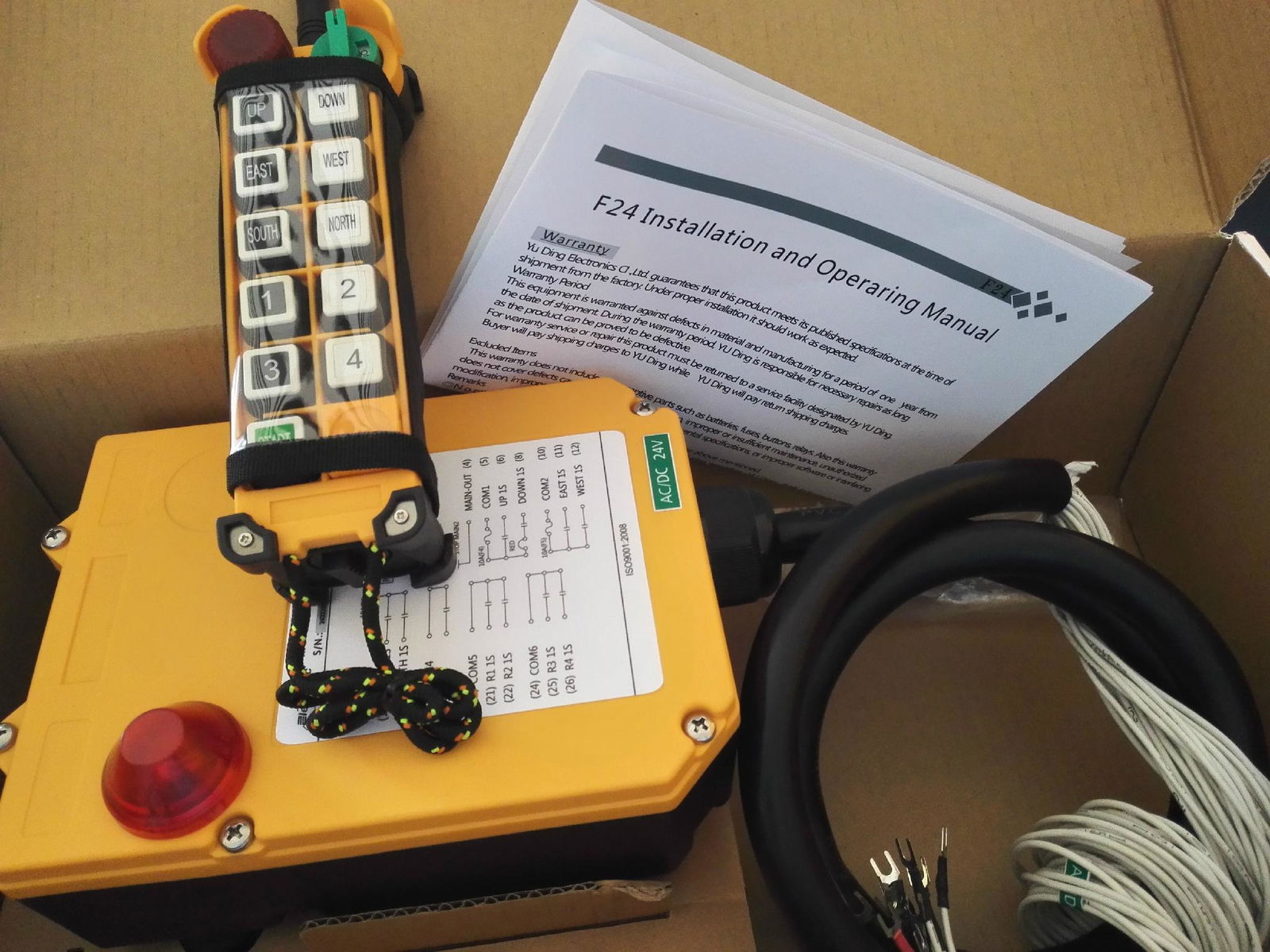 F24-10S/D Type Industrial Remote Control for Construction Crane 4