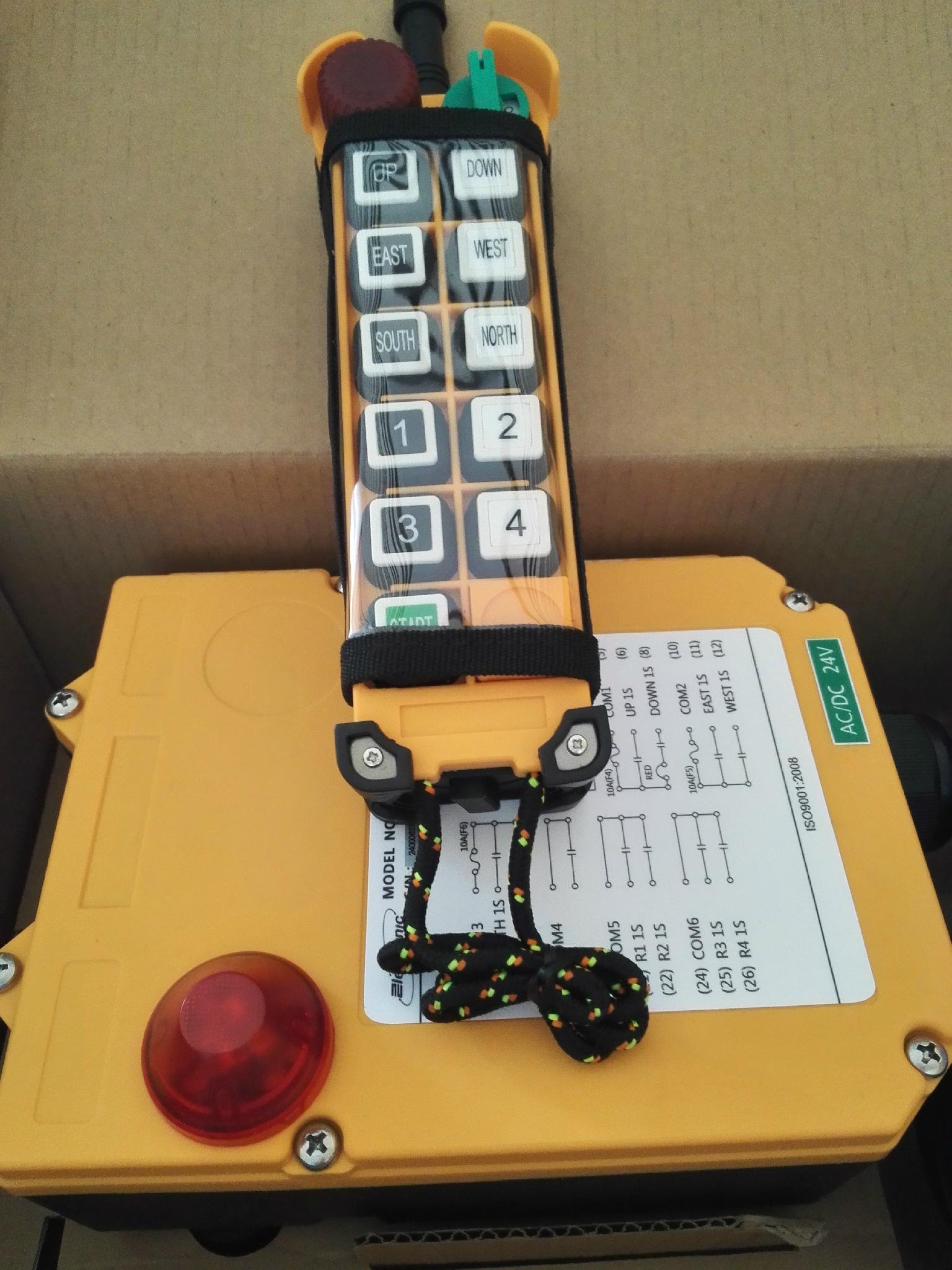F24-10S/D Type Industrial Remote Control for Construction Crane 5