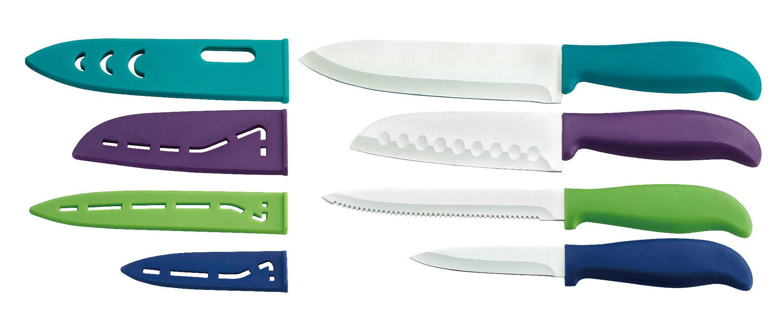 4 Piece Chef Knife Set With Shell 2