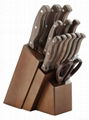 The same as Hampton forge14pcs walnut handle knife set