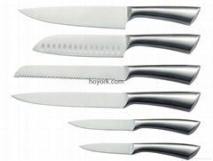 stainless steel 430 hollow handle knife set