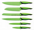 non-stick coating knife set 4