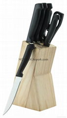 7 piece knife block set