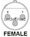 Balanced  XLR Male - Female Cable 3